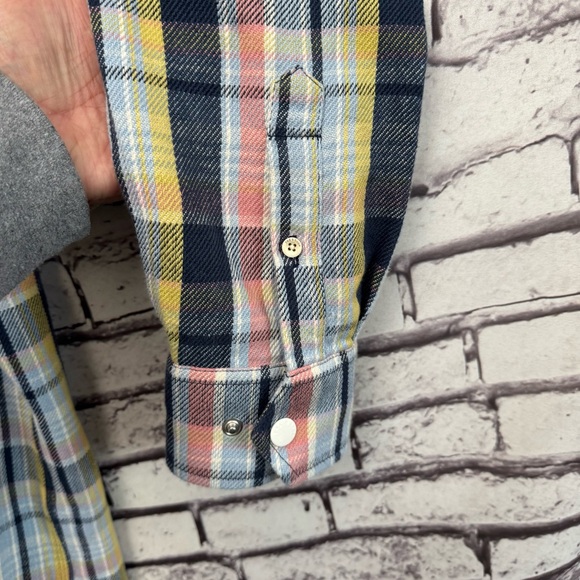 Rag & Bone Plaid Cotton Jack Shirt SZ L - Picture 6 of 6